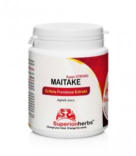 Maitake – Trsovnica lupeňovitá, Superionherbs, 90 kps x 500 mg