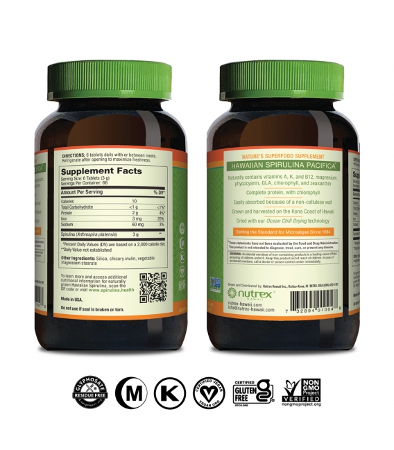 Spirulina Pacifica® tablety