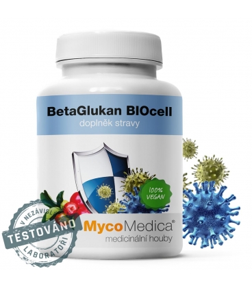 BetaGlukan BIOcell, 90 kps x 360 mg, MycoMedica